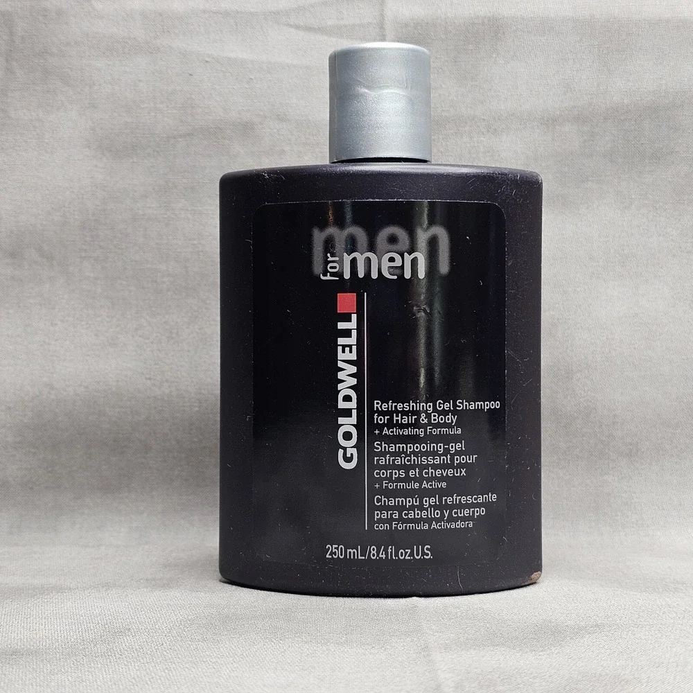 GOLDWELL for Men Refreshing Gel Shampoo for Hair & Body NEW - 8.4‎ fl oz